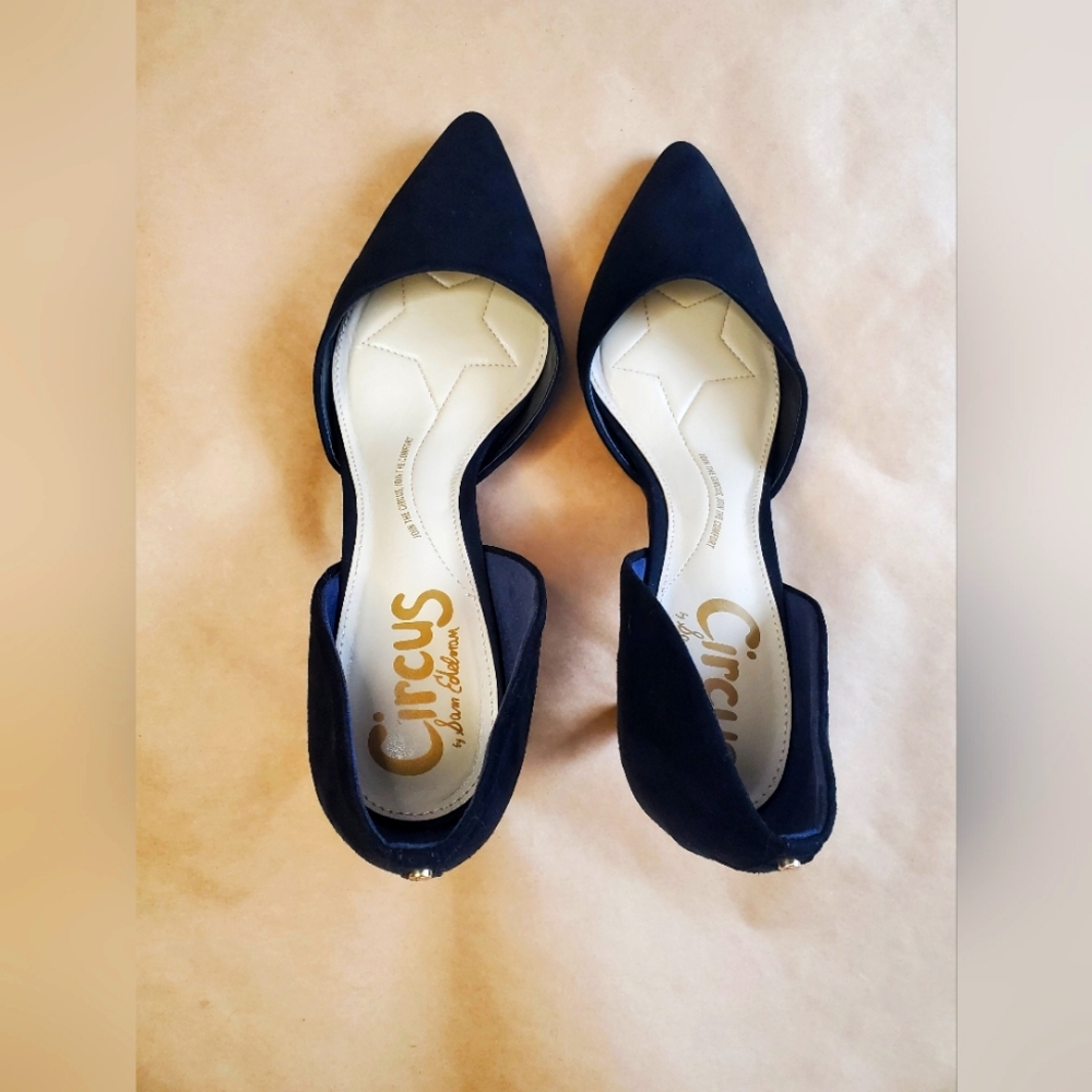 Black Suede heels